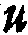 u