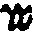 w